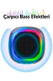 Mini Ses Bombası Işıklı Bluetooth Hoparlör