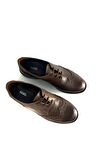 HAKİKİ DERİ KADIN LOAFER KAHVE DERİ