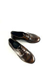 HAKİKİ DERİ KADIN LOAFER TABA AÇMA