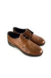 HAKİKİ DERİ KADIN LOAFER TABA DERİ