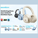 Anker SoundCore Space One ANC Mavi Kulak Üstü Bluetooth Kulaklık