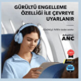 Anker SoundCore Space One ANC Mavi Kulak Üstü Bluetooth Kulaklık