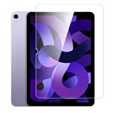 Apple iPad Air 13 12.9 2024 Uyumlu Air 13 (6. Nesil) Kırılmaz Cam Ekran Koruyucu - Çizilmez - Şeffaf