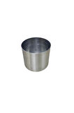 Galvaniz Saksı 15x15 Paslanmaz Metalik Çelik
