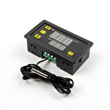W3230 AC 110V-220V DC 24V Termostat Sıcaklık Denetleyici Modülü