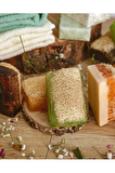 Premium %100 El Yapımı Doğal Kabak Lifli Aloe Vera Sabun 120 gr