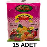 Orçel Kuşburnu Aromalı İçecek Tozu Oralet Çay 300gr.x 15 Adet