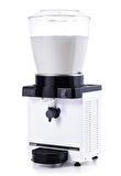 SAMIXIR KAM22 Panoramik Köpüklü Ayran Dispenseri  22 L Beyaz KAM22.DW