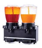 SAMIXIR Panoramik 22 Twin Fıskiyeli Soğuk İçecek Dispenseri 22 L + 22 L SS44.AB