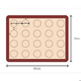 Silikon Delikli Mat 40*60 Cm