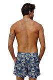Erkek Havuz Deniz Şort Desenli 197 | XXL