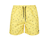 Miami Beach 204 Sarı Desenli Erkek Sort 204-SARI-DESENLI-ERKEK-SORT Erkek Şort Mayo Sarı