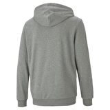 Puma Essentials Small Logo Full-zip Hoodie Erkek Sweatshirt