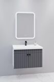 Avien 80 Cm Banyo Dolabı Cmr Led Aynalı - Boy Dolap Hariç