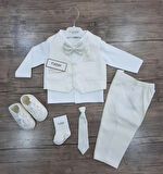 Erkek Bebek Kravat-papyonlu Mevlüt Takımı / Mevlütlük Takım