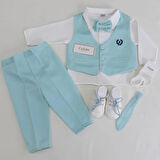 Erkek Bebek Kravat-papyonlu Mevlüt Takımı / Mevlütlük Takım