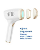 pure es IPL Buz Başlıklı Ağrısız Lazer Epilasyon Cihazı