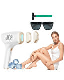 pure es IPL Buz Başlıklı Ağrısız Lazer Epilasyon Cihazı