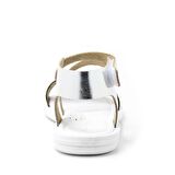 Artico Etoile Hakiki Deri Vaketa Gümüş Gri Kız Çocuk Sandalet