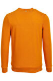 Erkek Hardal Yüksek Dokumalı Slim Fit Bisiklet Yaka Şardonlu SweatShirt NCS JEANS 1604