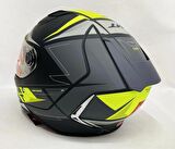 MT Kask Mt Revenge 2 S Hatax C3 Motosiklet Kaskı Mat Sarı - Siyah M