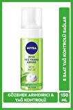 Nivea Detox Yüz Yıkama Köpüğü 150ml, Gözenek Arındırıcı, Yeşil Çay, 8 Saat Yağ Kontrolü, Yağlı Ciltler