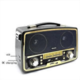 Pell MD-1703BT NOSTARJİK RADYO FM  BLUETOOTH AUX