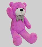 Papyonlu Sevimli Peluş Şaşkın Ayı 80 cm - Sevgiliye Özel HEDİYE