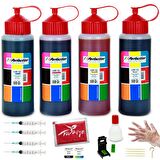 Perfection Hp 652 Siyah ve Renkli̇ Kartuş Uyumlu Dolum Seti̇ 2 KG