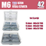 42 Parça M6 YHB Vida Seti