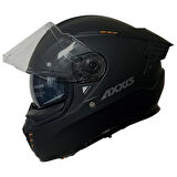 Axxis Kapalı Kask Hawk A1 Mat Siyah