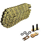 Kuba Superlight 125 cc Oringli Gold Teker Zinciri (Uzun Zincir) Supermoto