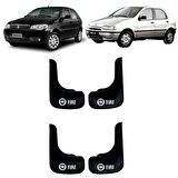Fiat Palio Uyumlu 4 lü Ön-Arka Paçalık Tozluk Çamurluk FIA1UX005YD