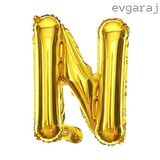 N Harfli Helyum Balon Doğum Günü, Parti Malzemeleri