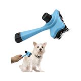 Tuşlu Otomatik Temizlenen Evcil Hayvan Fırçası Kedi Köpek Tarağı