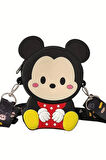 Kız Çocuk 3 Boyutlu Silikon Çanta Omuz Askılı Mickey Mouse Çanta ( Ayarlanabilir İp Askılı)