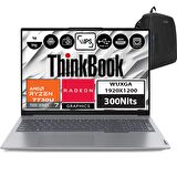 Lenovo Thinkbook 16 Gen6 AMD Ryzen 7 7730U 64GB 1TB SSD AMD Radeon™ Graphics Windows 11 Pro 16" Wuxga 300NIT Taşınabilir Bilgisayar 21KK000WTRP08 + Zetta Çanta
