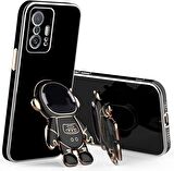 Gpack Xiaomi Mi 11T 5G Kılıf Kamera Korumalı Astronot Desenli Standlı Silikon