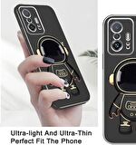 Gpack Xiaomi Mi 11T Pro 5G Kılıf Kamera Korumalı Astronot Desenli Standlı Silikon