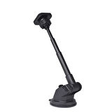 Araba Araç İçi Telefon Tutacağı Güçlü Vantuzlu Teleskopik Manyetik  Mıknatıs Araç İçi Telefon Tutucu
