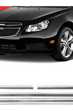 CHEVROLET CRUZE SEDAN 2009-2015 MODEL ARASI 6 PARÇA KROM CAM ÇITASI PASLANMAZ ÇELİK