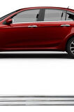 FİAT EGEA SEDAN 2015-2024 MODELLER ARASI KROM CAM ÇITASI 4 PARÇA PASLANMAZ ÇELİK