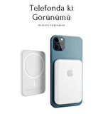 5000 MAH MAGSAFE POWERBANK TAŞINABİLİR ŞARJ CİHAZI