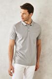 Altınyıldız Classics Polo Yaka Düz Gri Erkek Polo T-Shirt 4A4820200004
