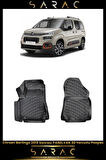 Citroen Berlingo Panelvan 2023 Model Araca Özel 3d Havuzlu Paspas(2 PARÇA)