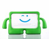 Gpack Apple iPad 6 Air 2 Kılıf Çocuklar İçin Tutacaklı Silikon ib1