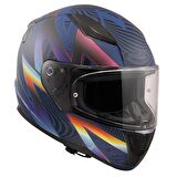 LS2 Rapıd 2 Optik Kapalı Kask Mat Mavi-Mor