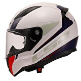 LS2 Rapıd 2 Driveway Kapalı Kask Beyaz-Mavi