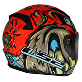 Ls2 Rapıd 2 Spox Kırmızı-Gri Kask L