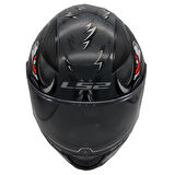 Ls2 Rapıd 2 Spox Gri-Kırmızı Kask 3Xl